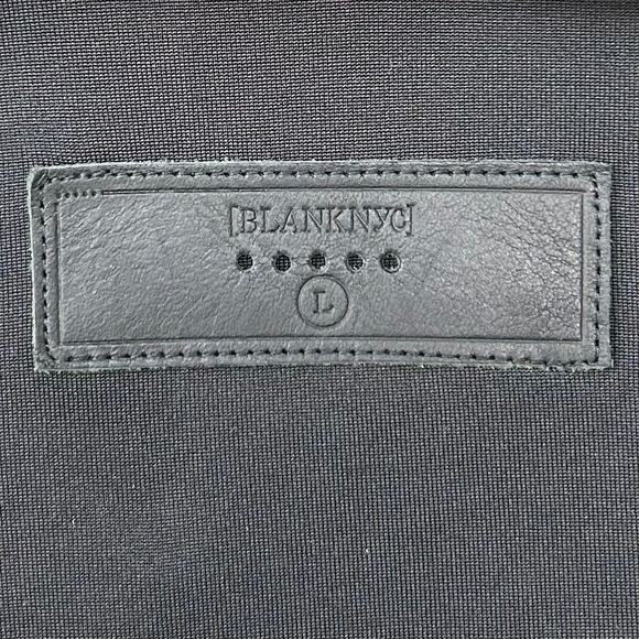 Anthropologie Blank NYC Moto Zipper Cowl Velvet Jacket - Picture 7 of 8